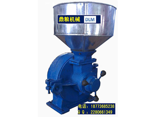 30型磨片式粉碎機(jī)、磨粉機(jī)磨粉機(jī)，磨片式，產(chǎn)量達(dá)1000公斤時(shí),粗細(xì)可調(diào)